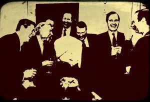 Conspiracy theory, Bible, statism, plunder, police, military, power elite, globalists,